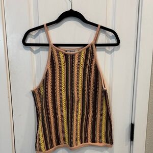 Madewell Multicolor Striped Knit Camisole